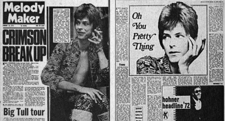 David Bowie, Melody Maker 22 January 1972: ‘I’m gay and always have been’