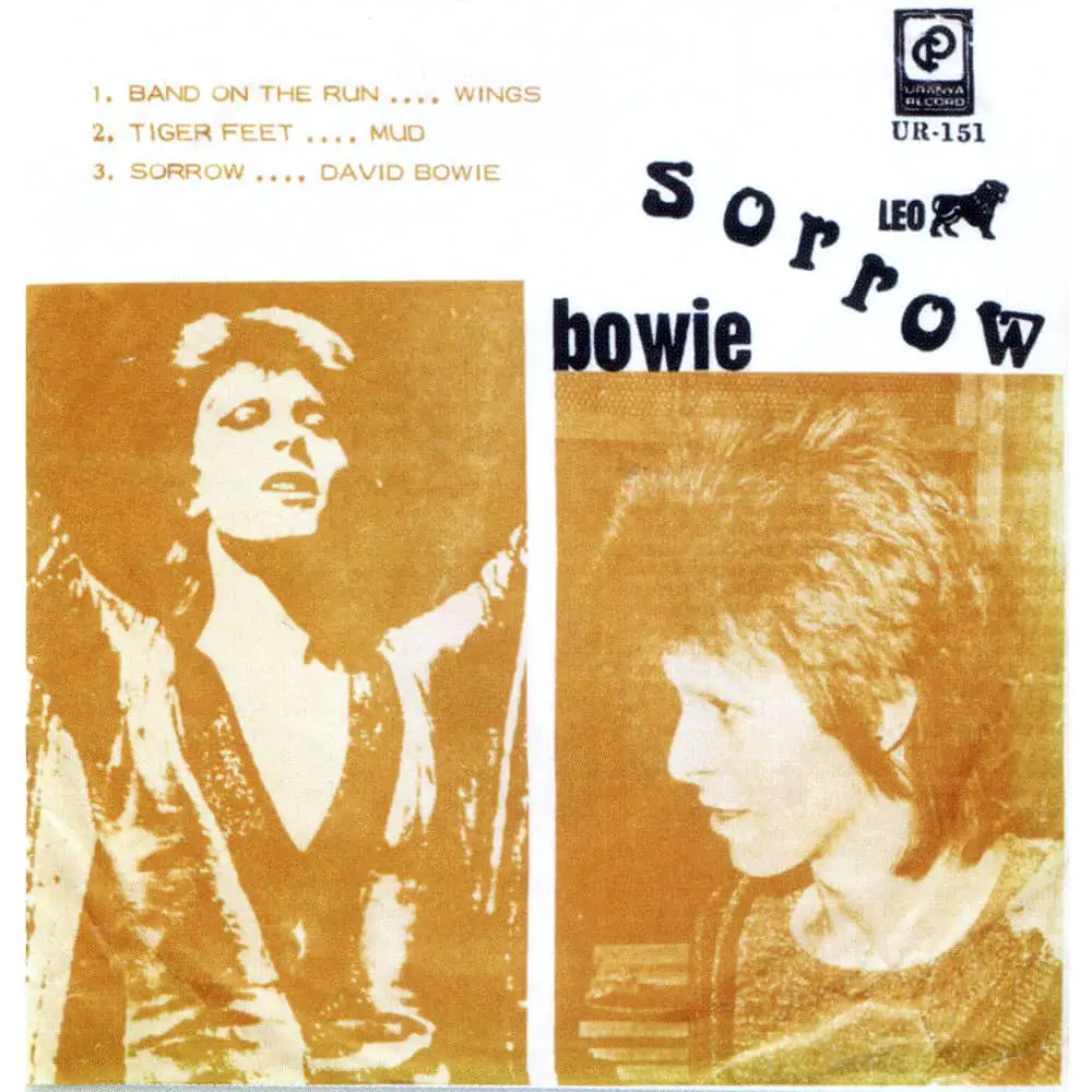 Single Release Sorrow October 1973 The Bowie Bible